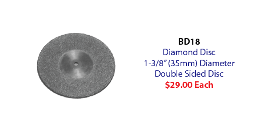 BD18 Diamond Disc - Saw Blade