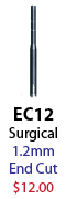 EC12 Surgical Length Diamond Bur