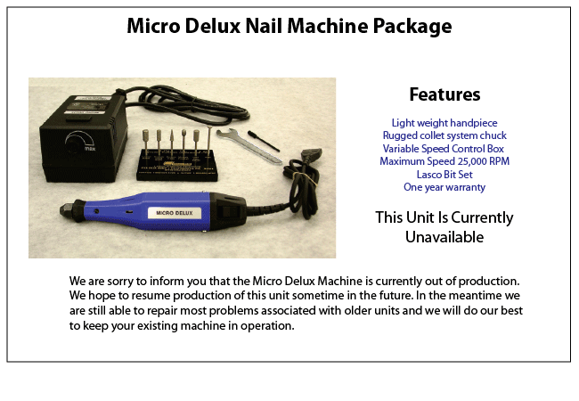 Micro Delux Machine Picture