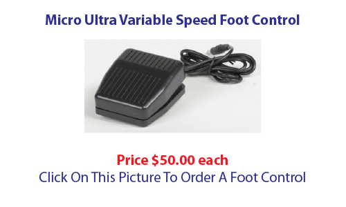 Micro Ultra Variable Speed Foot Control