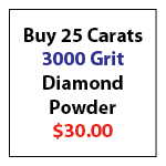 25 Carats 3000 Grit Diamond Powder