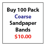 Buy Coarse Sandpaper Bands