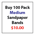 Buy Medium Sandpaper Bands