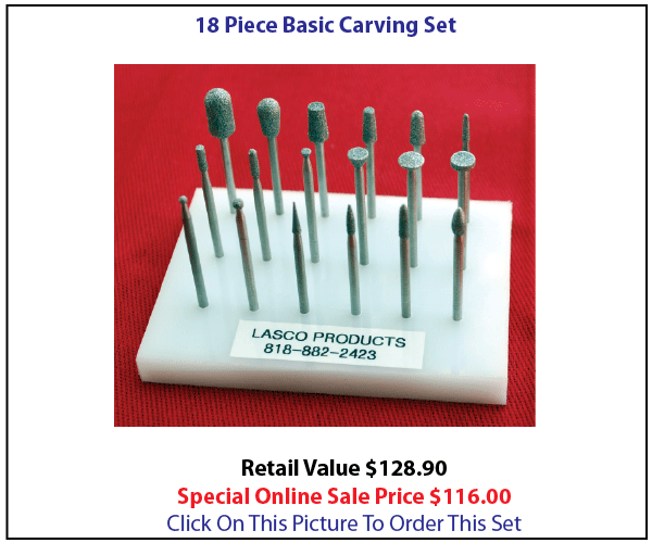 18 Piece Basic Carving Set