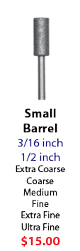 Small Barrel Nail Diamond Bur